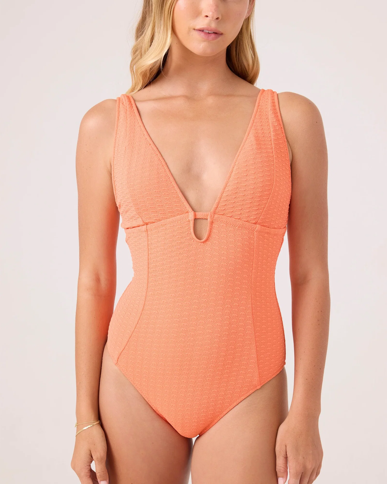 Image of Haleiwa Plunge One Piece Swimsuit