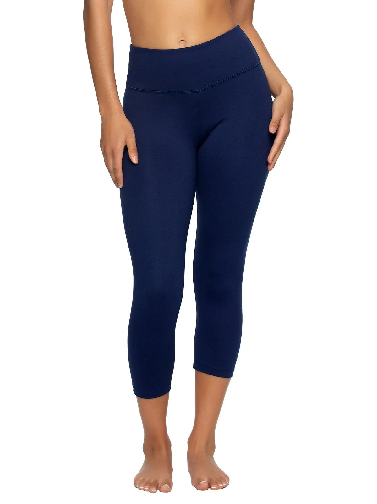 Image of Sueded Athletic Capri Legging