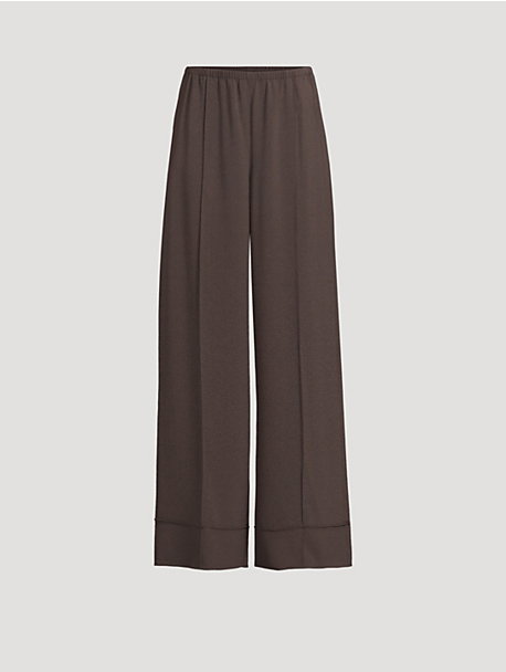 Pebble Crêpe Trousers