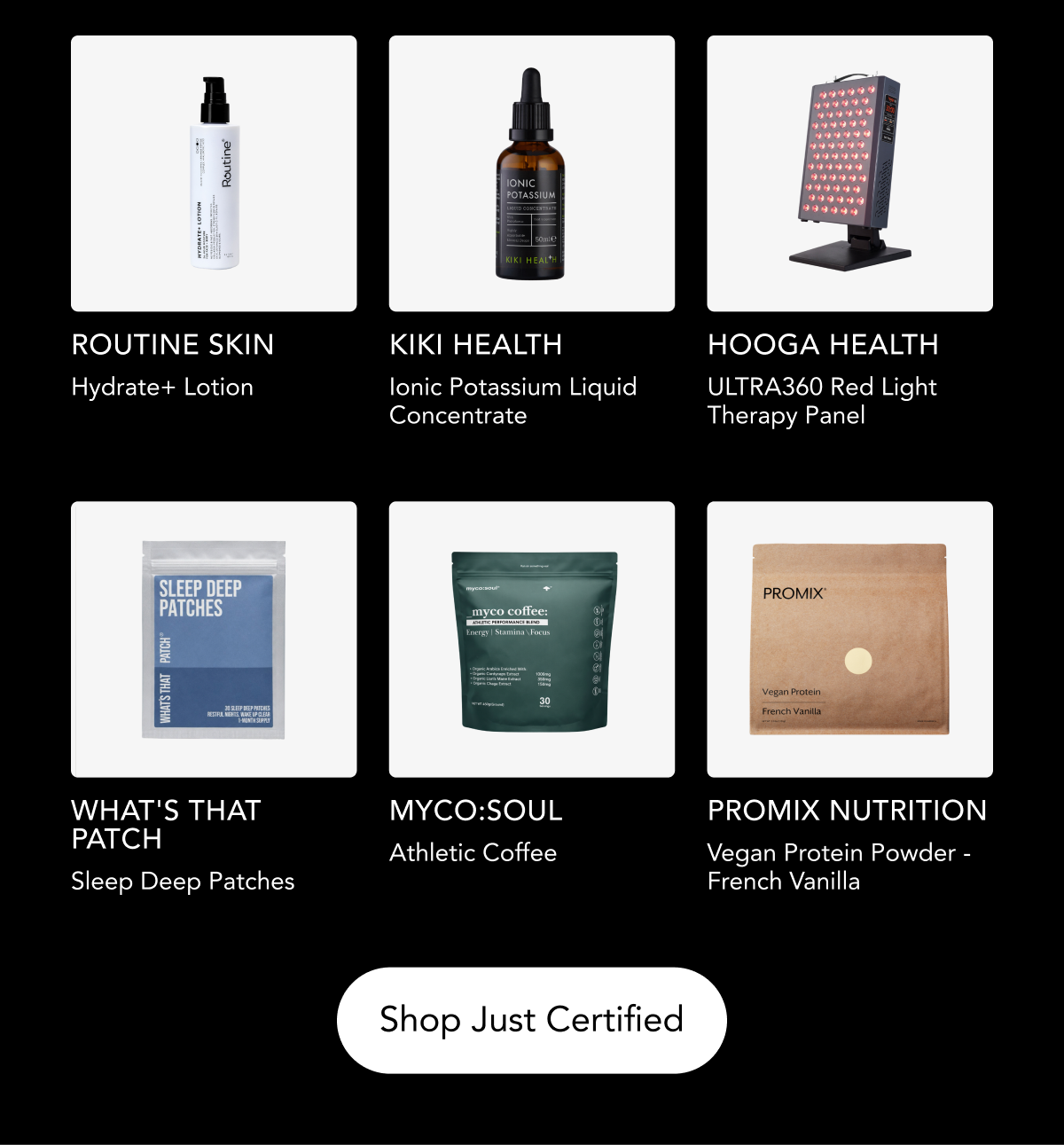 More Just Certified picks — shop the edit