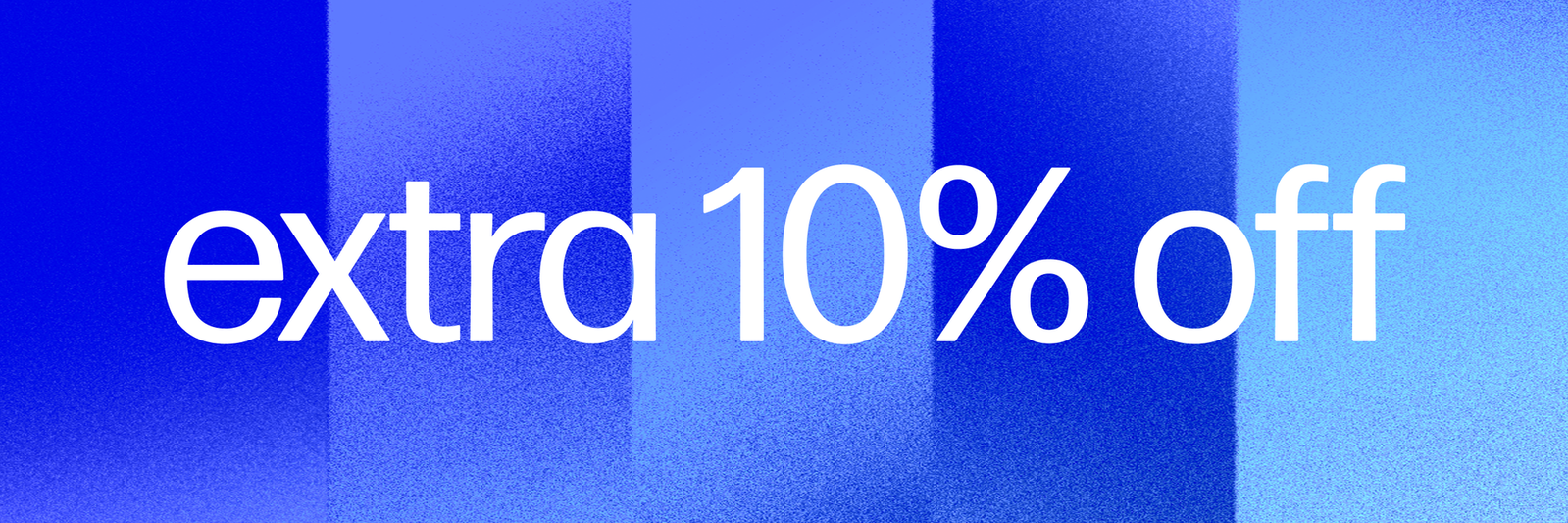 Extra 10% off sale