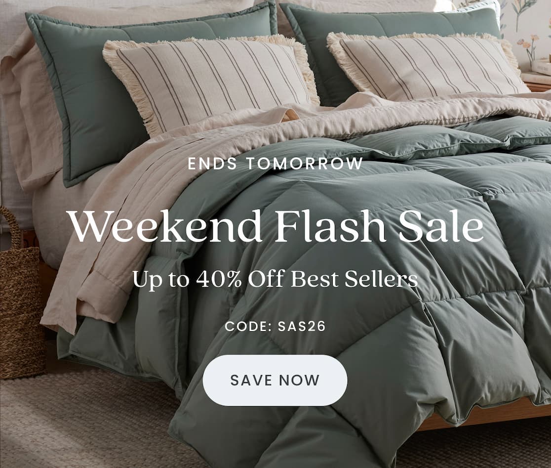 Up to 40% Off Bedding Essentials & More