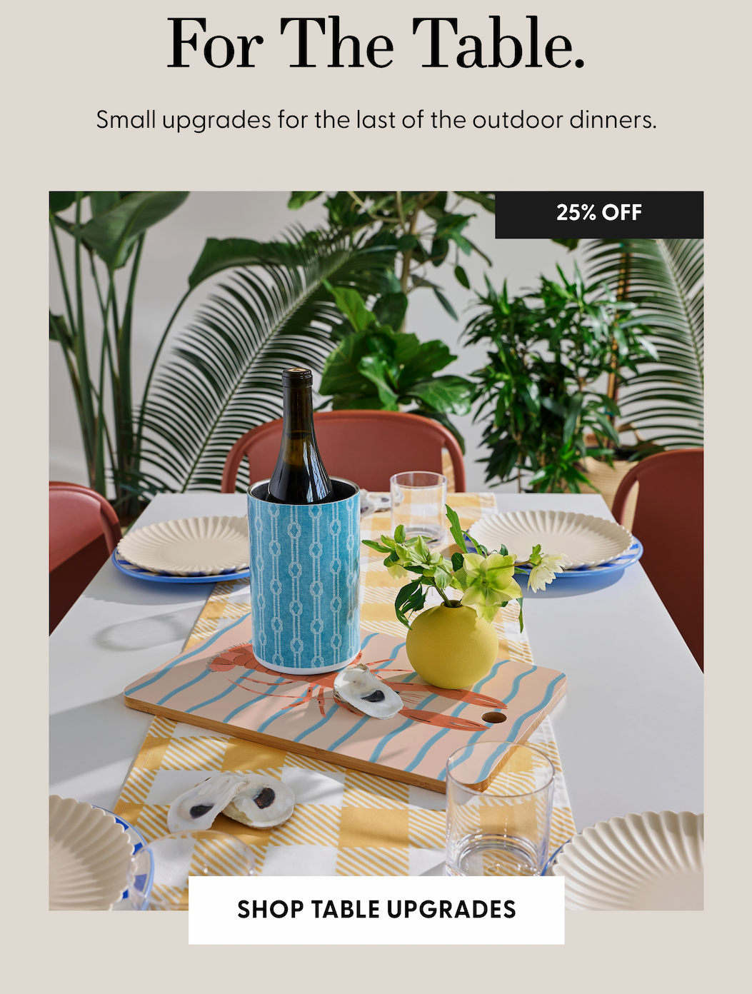 Shop Table Upgrades