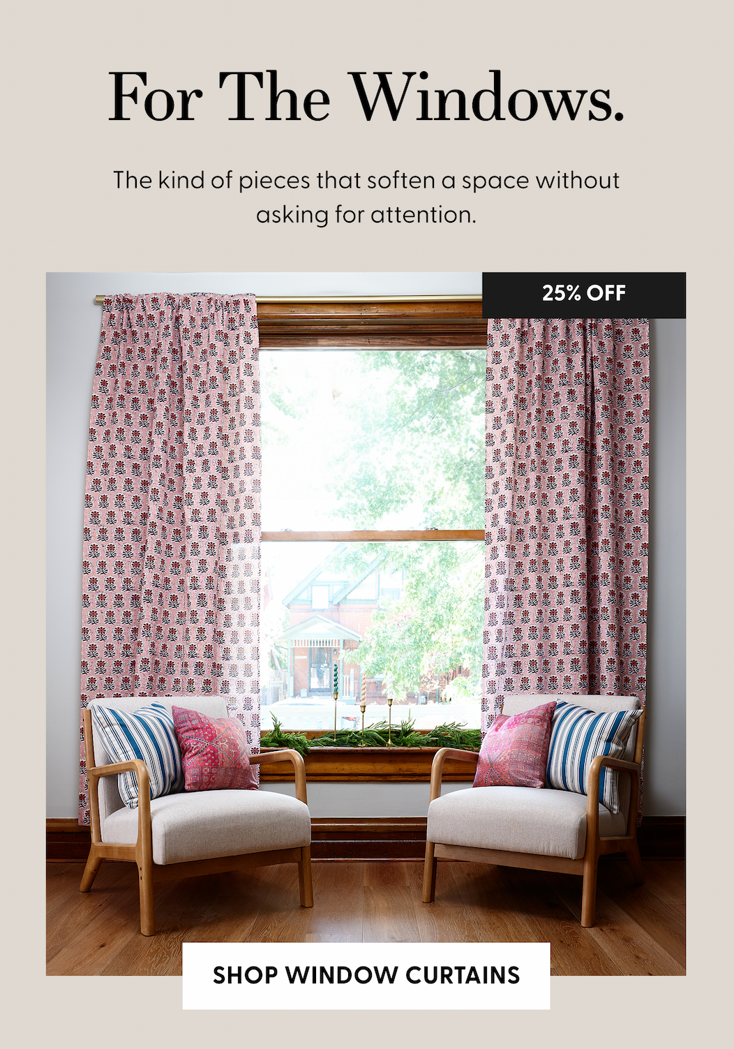 Shop Window Curtains