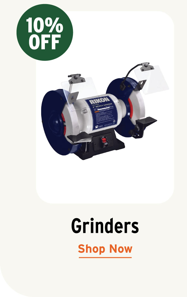 10% Off Grinders