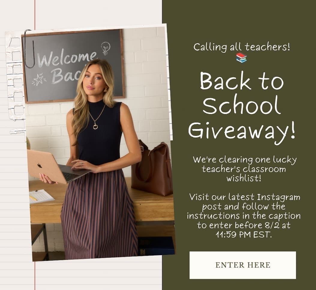 Back to School Giveaway. Enter Here!