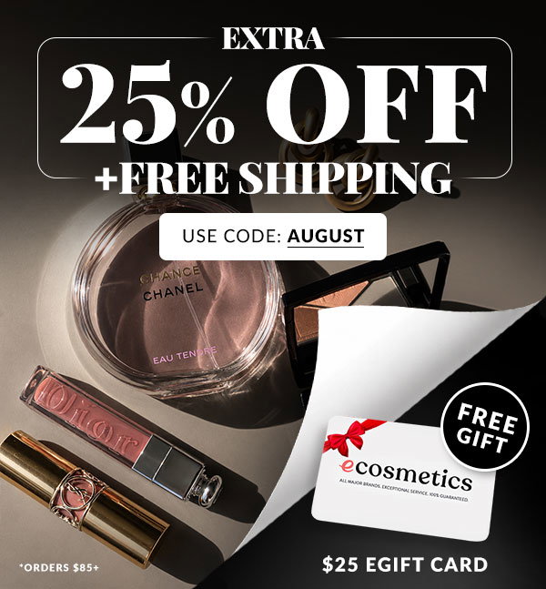 25% OFF + $25 GIFT CARD + FREE SHIPPING