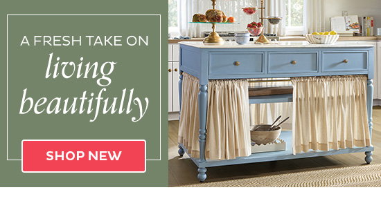 A fresh take on living beautifully - Shop new
