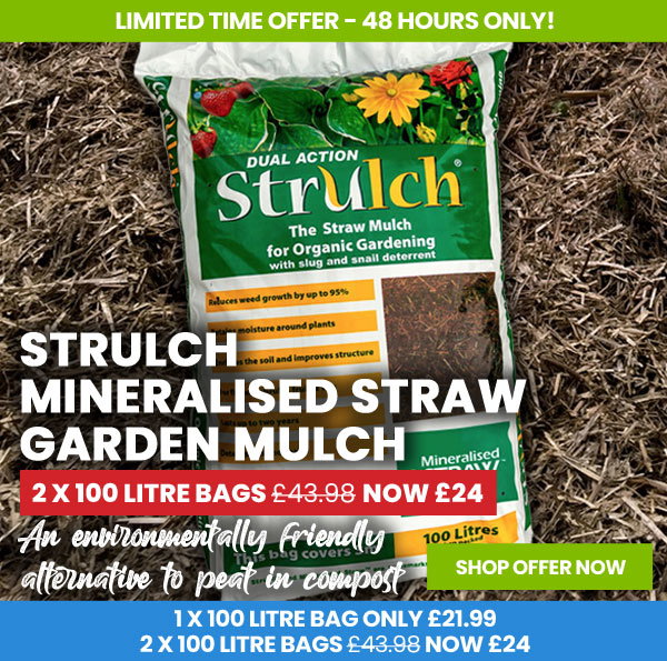 Strulch Mineralised Straw Garden Mulch