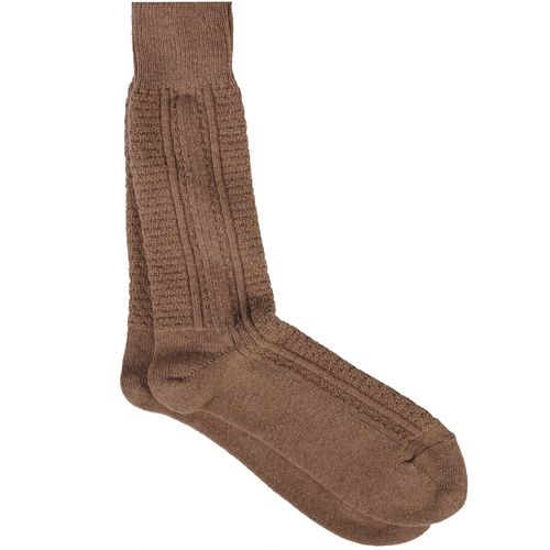 Anonymous Ism Wool Cash Socks - Beige