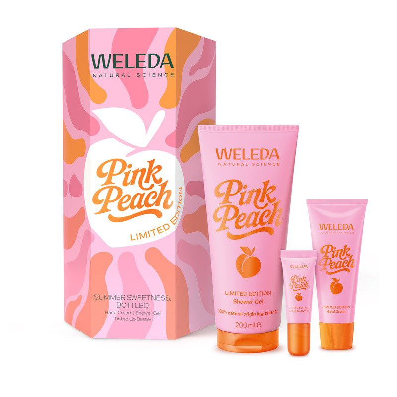 Image of Weleda Pink Peach Gift Set