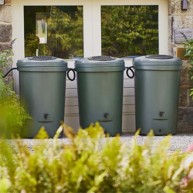 Harcostar 1050 Litre Magnum Water Butt Triple Kit