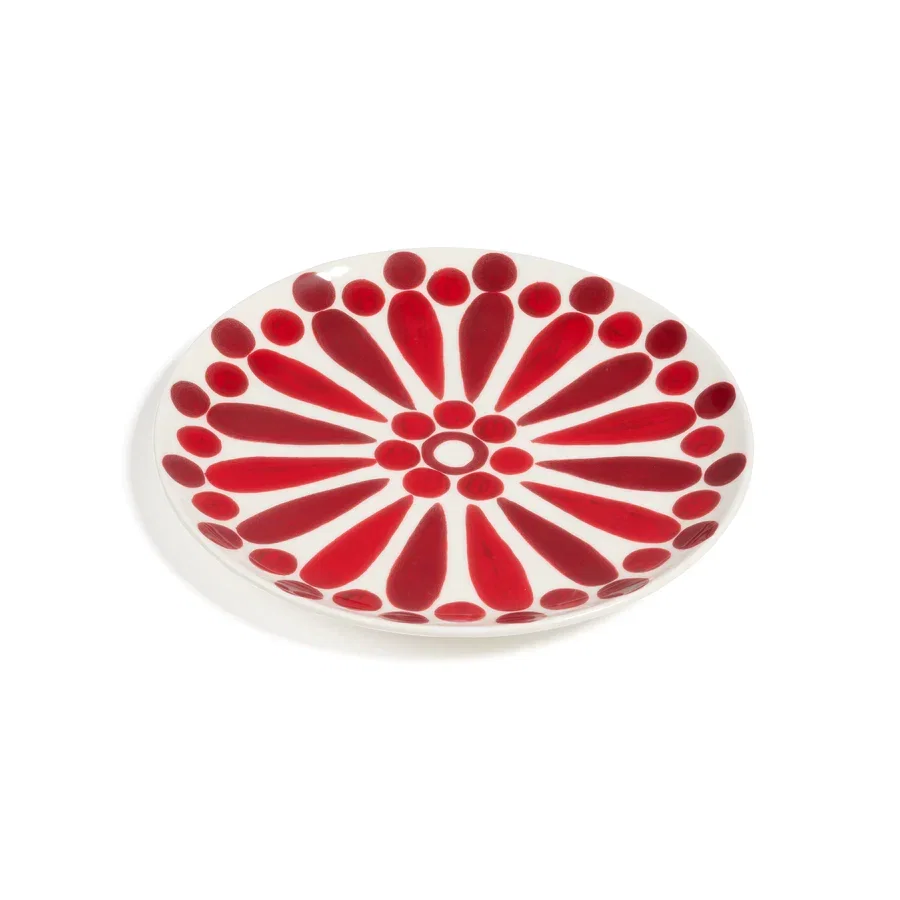 Image of Dinner Plate Helios Two Tone Red