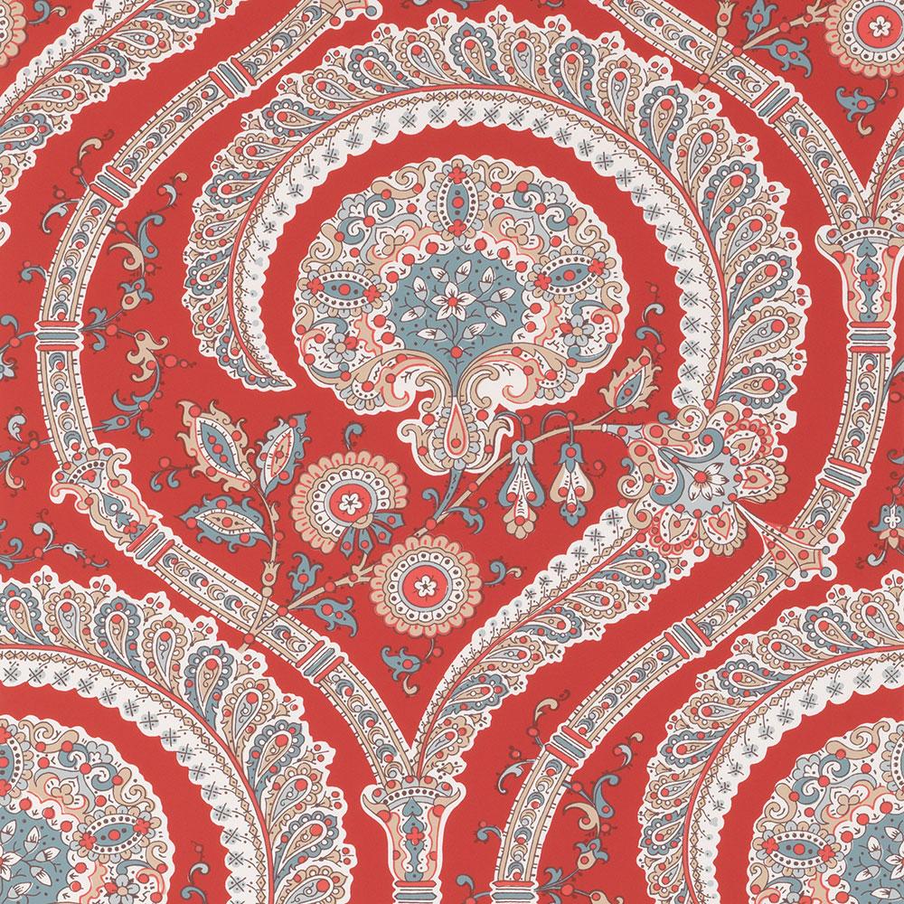 Image of Les Indiennes Les Indiennes Red/Teal NCW4350-01