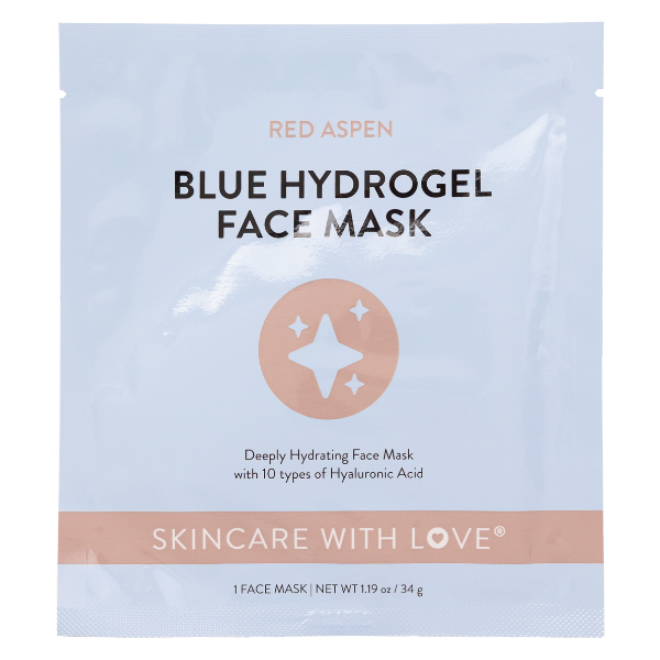 Blue Hydrogel Face Mask
