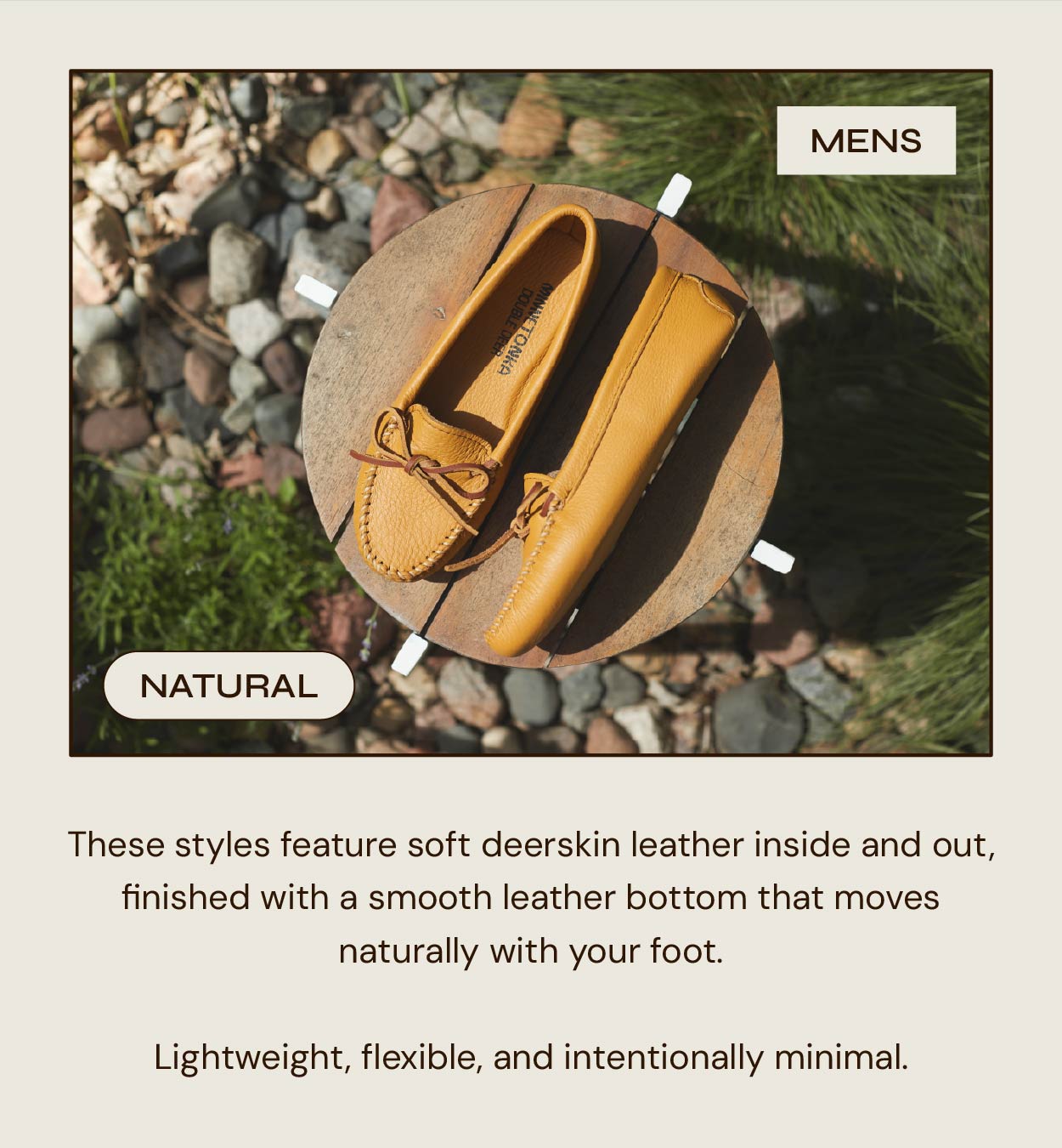 Double Deerskin Softsole