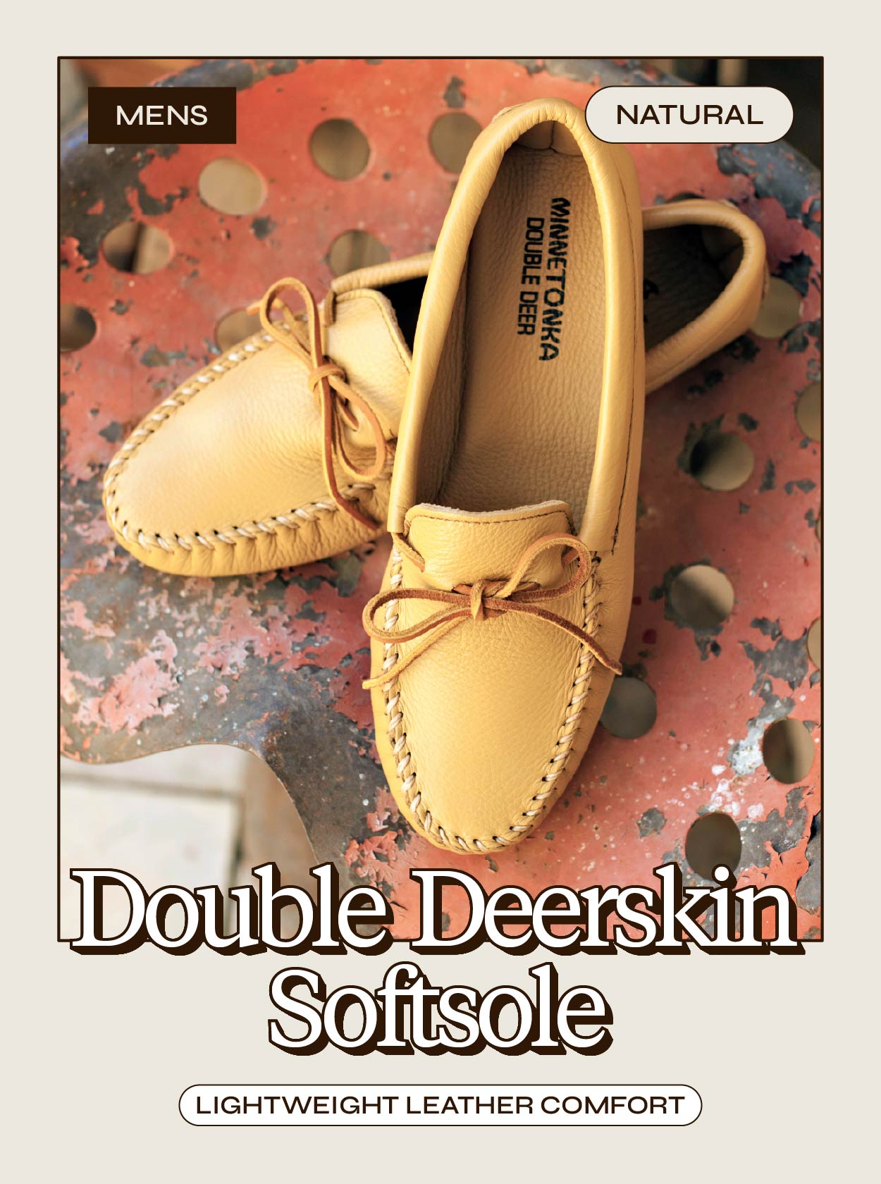 Men's Double Deerskin