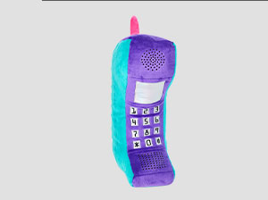 Old School Cellphone Pillow