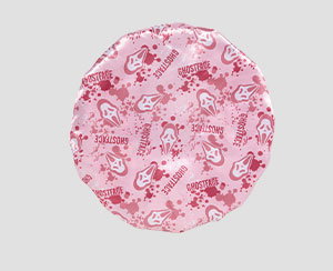 Ghost Face Pink Sleeping Bonnet