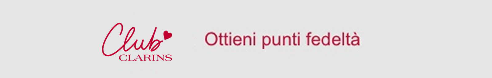 Ottieni punti fedeltà