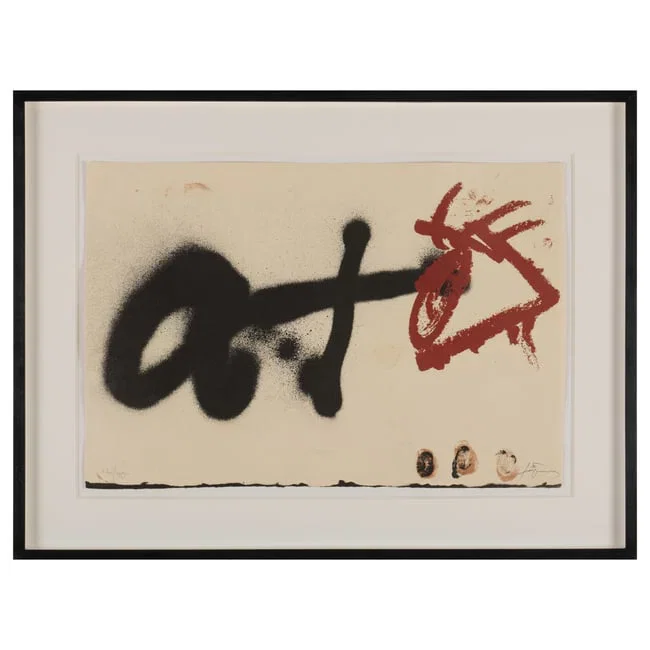 Antoni Tapies (1923-2012): Untitled