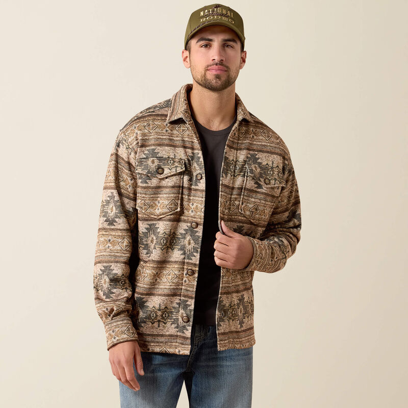 Caldwell Printed Shirt Jacket