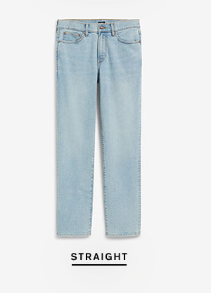 Men's Straight Leg Jeans
