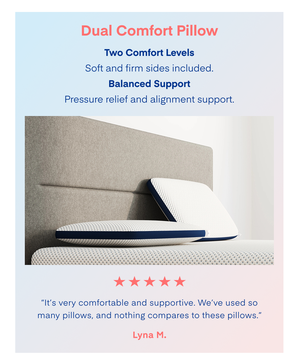 Dual Comfort Pillow