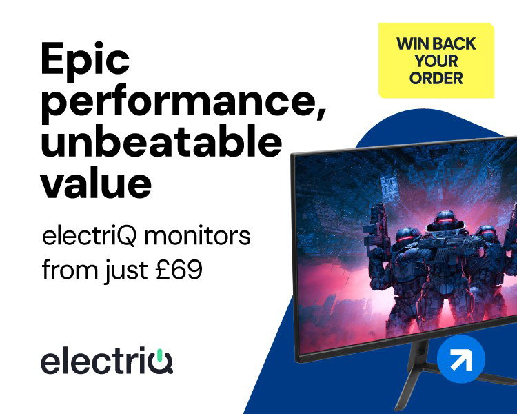 electriQ monitors from just £69
