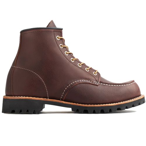 Red Wing Roughneck Moc Toe Work Boots - Brown