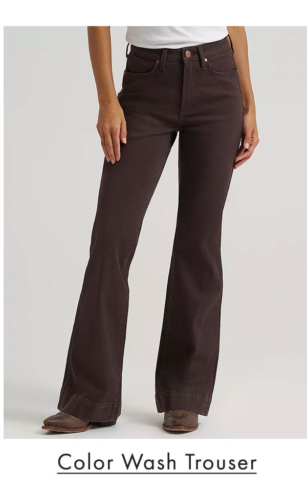 Color Wash Trouser