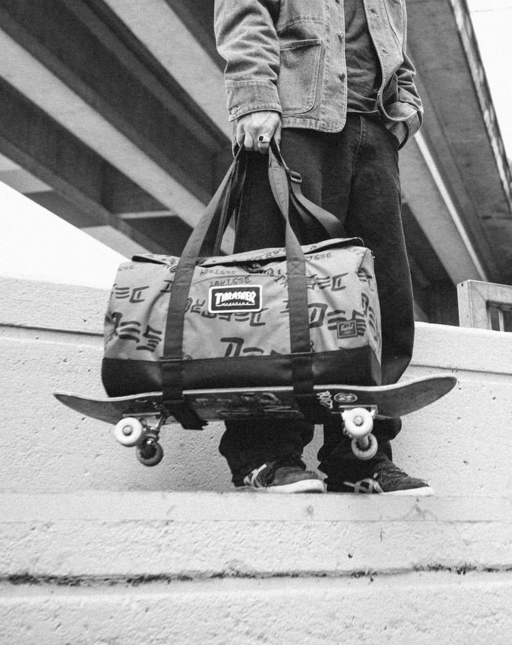 Herschel x Thrasher Novel Duffle