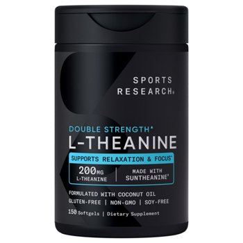 Sports Research L-Theanine Suntheanine 200 mg