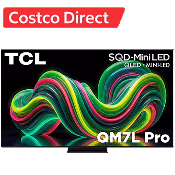 TCL 75-inch Class - QM7L Pro Series - 4K UHD SQD-Mini LED Smart TV