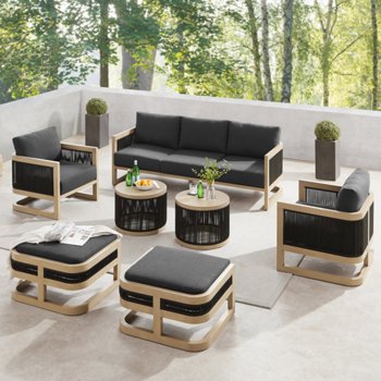 Sirio Atlas 7-Piece Outdoor Patio Seating Set