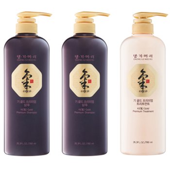 Daeng Gi Meo Ri Ki Gold Premium Shampoo and Treatment Set