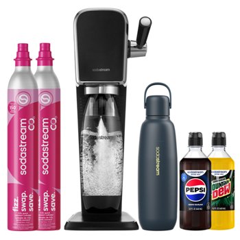 SodaStream Art Sparkling Water Maker Bundle