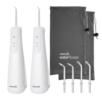 Waterpik Cordless Plus 5000 Rechargeable Water Flosser, 2-Pack