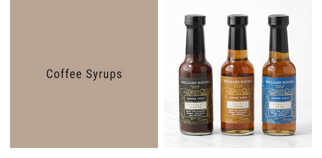 coffee syrups