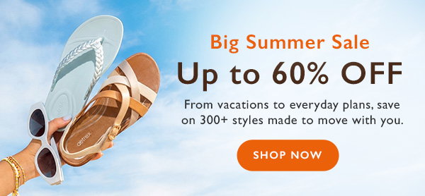 Big summer sale Up to 60% OFF