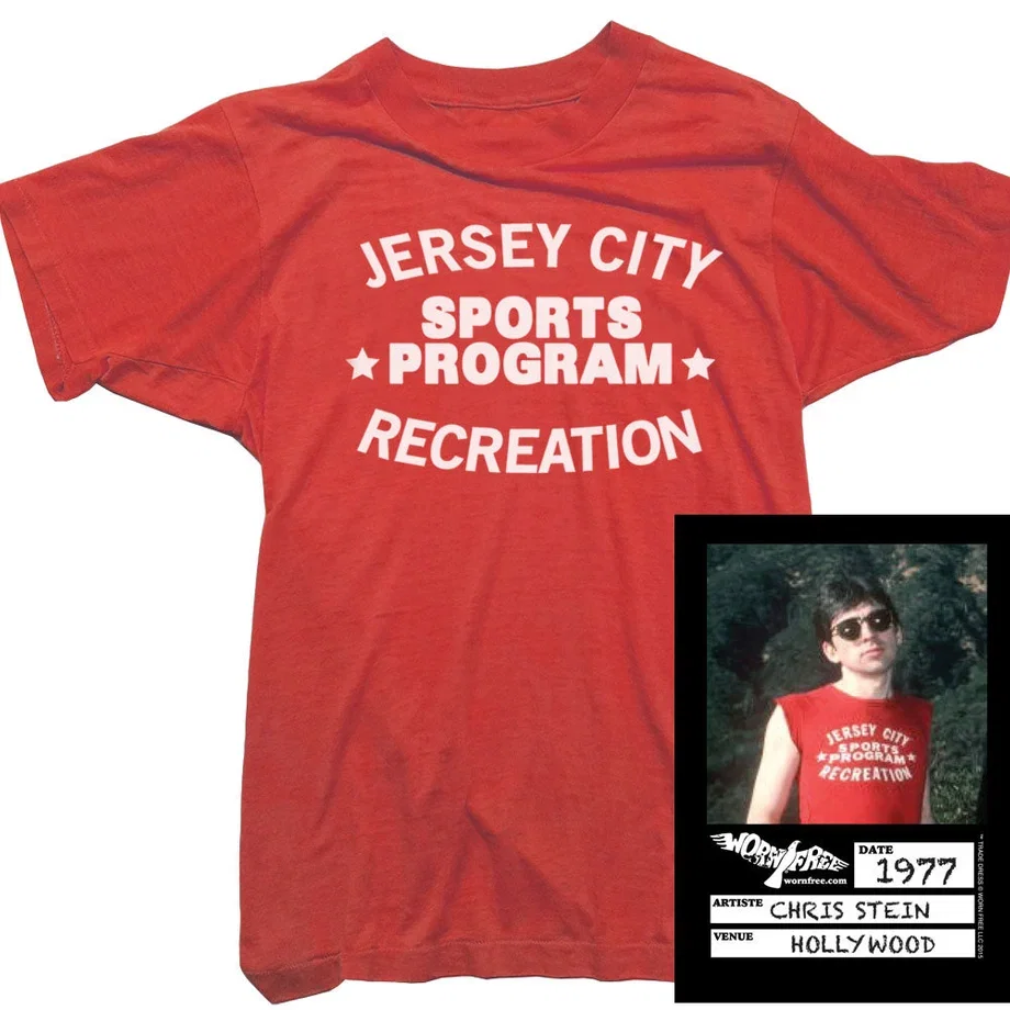 Blondie T-Shirt - Jersey City Tee worn by Chris Stein
