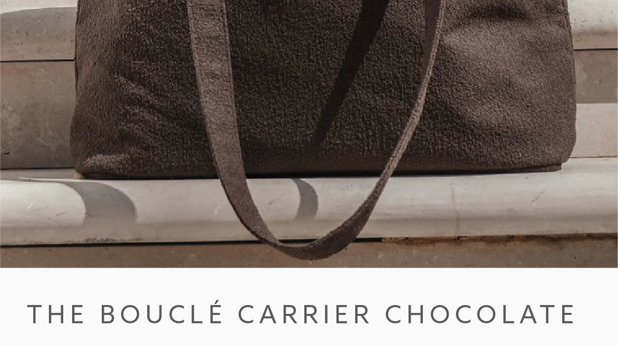 THE BOUCLÉ CARRIER CHOCOLATE