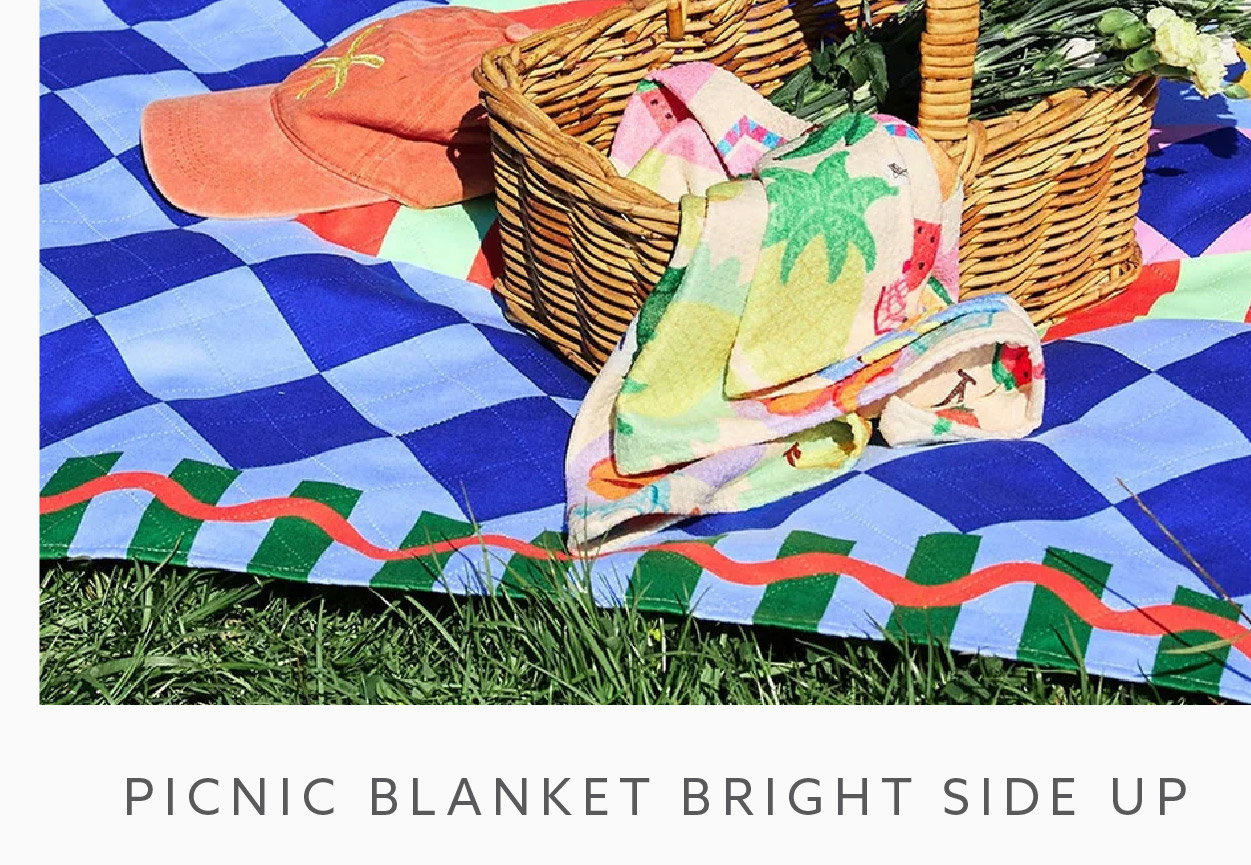 DOCK & BAY PICNIC BLANKET BRIGHT SIDE UP