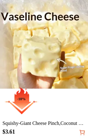 Squishy-Giant Cheese Pinch Coconut...
