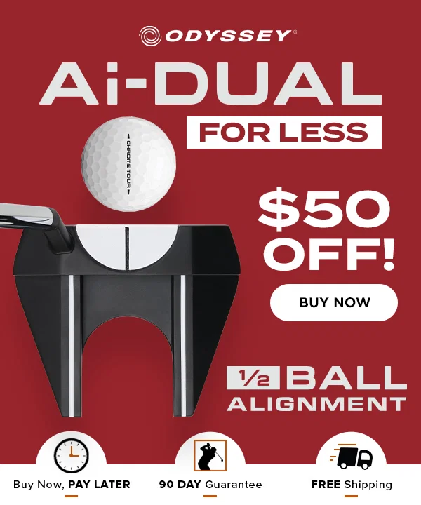 $50 Off Odyssey Putters - Shop Now!