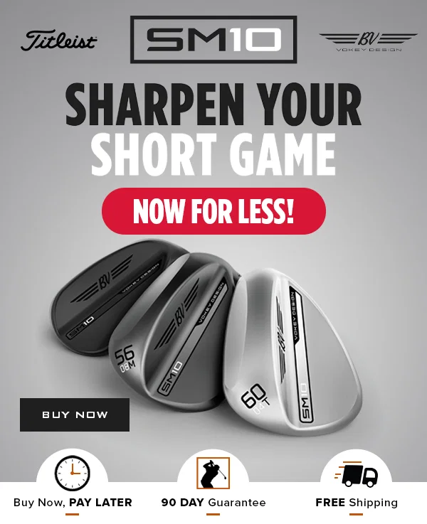 PRICE DROP ALERT: Titleist Vokey SM10 Wedges NOW FOR LESS - Shop Now!