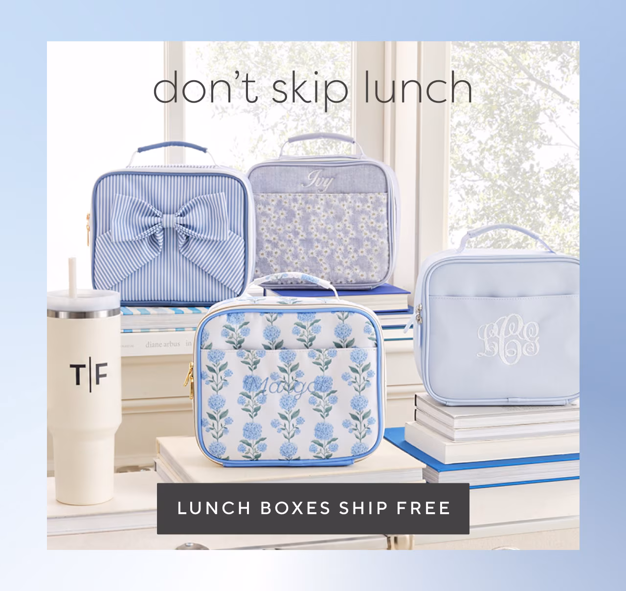 Don't skip lunch