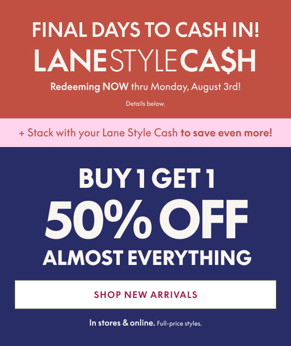BOGO 50% Off