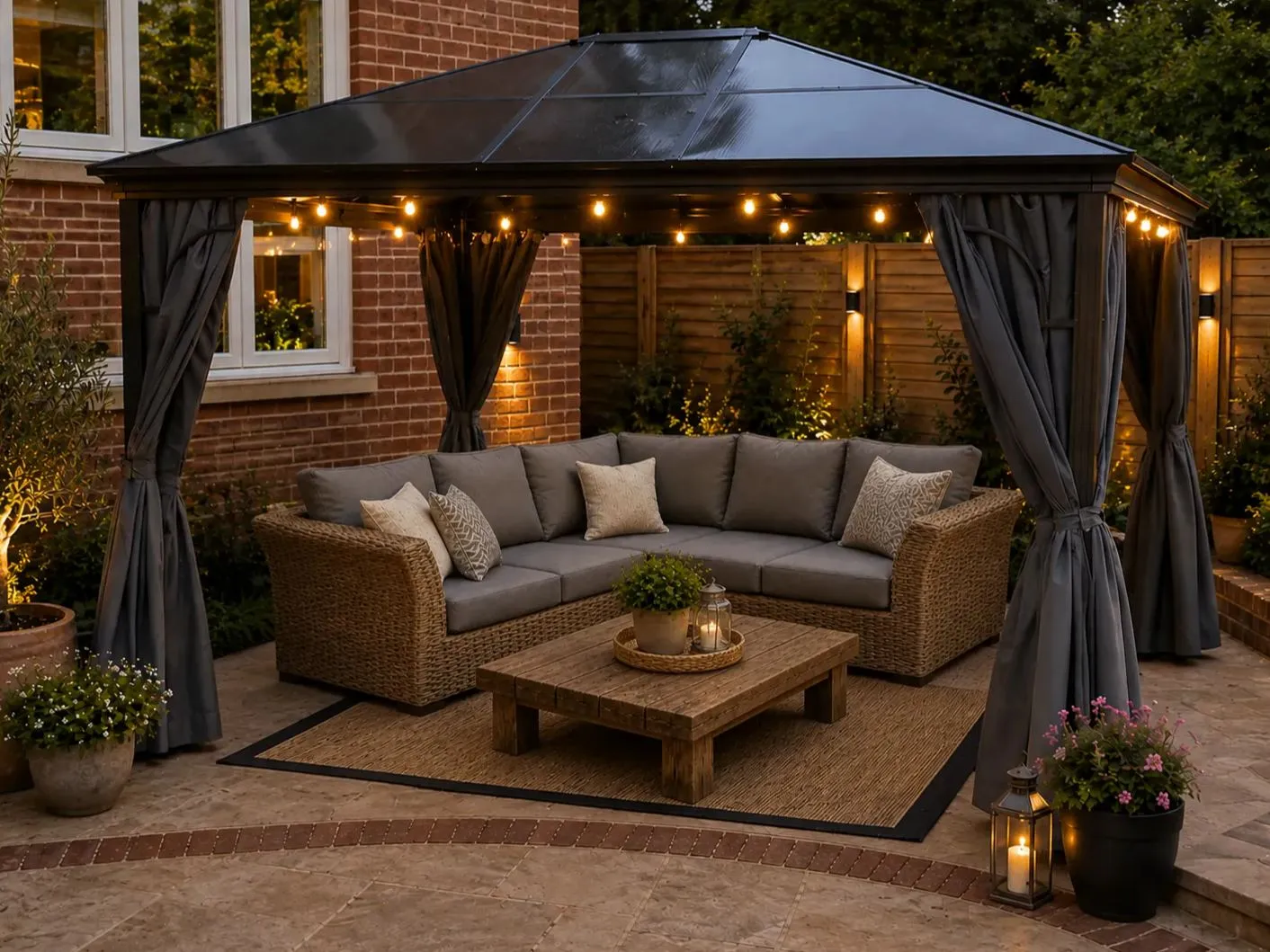 Image of Four Seasons Gazebo 3m x 3.6m | August Offer