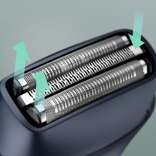 3 Individual floating blades